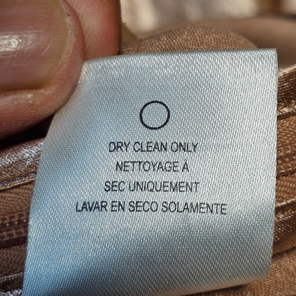 EVENING DRESS BHLDN S JENNINGS LIQUID GOLD BRONZE SACHIN BABI SLIT NWT  SIZE 2 - Picture 15 of 16